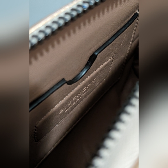 NWT Givenchy water snake embossed leather Nano Antigona, light pink metallic - Picture 6 of 11